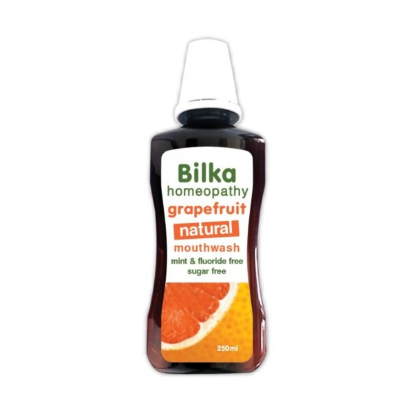 Homeopatyczny Płyn do Płukania Jamy Ustnej z Ekstraktem Grejpfruta BILKA DENT 250 ml