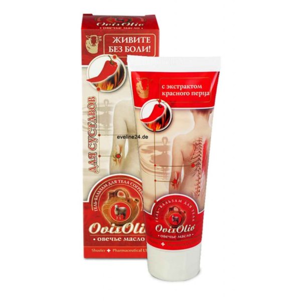 Rozgrzewający Żel na Bazie Oleju z Papryczek Chili 70 g