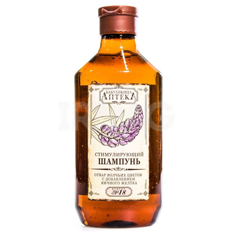 Szampon przeciw wypadaniu włosów na bazie wywaru z wilczych kwiatów 350 ml 1 Szampon przeciw wypadaniu włosów na bazie wywaru z wilczych kwiatów 350 ml