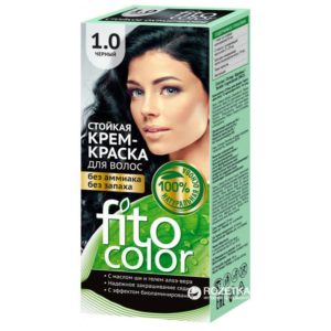 Farba do Włosów 1.0 "Czarna" Fito Color 50 ml
