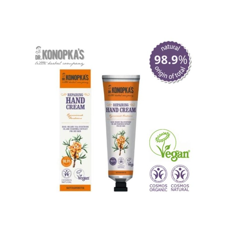 DR. KONOPKA REGENERUJĄCY KREM DO SUCHEJ SKÓRY RĄK DR. KONOPKA REGENERUJĄCY KREM DO SUCHEJ SKÓRY RĄK.