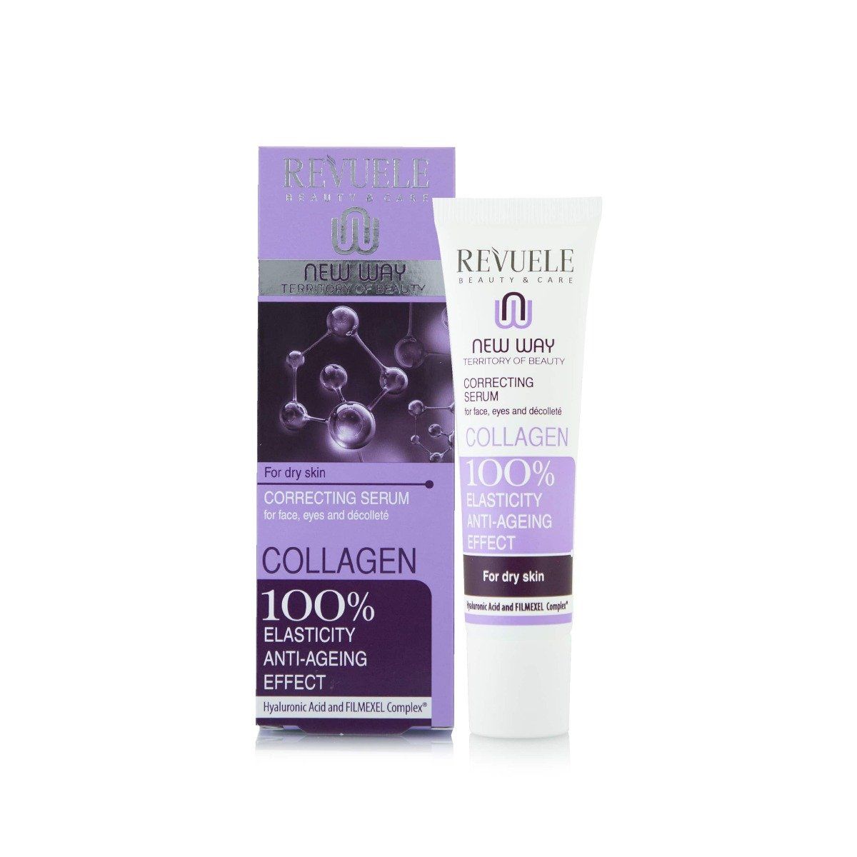 Korygujące Serum Do Twarzy I Powiek COLLAGEN Do Suchej Skóry 35 ml REVUELE 1 Korygujące Serum Do Twarzy I Powiek COLLAGEN Do Suchej Skóry 35 ml REVUELE