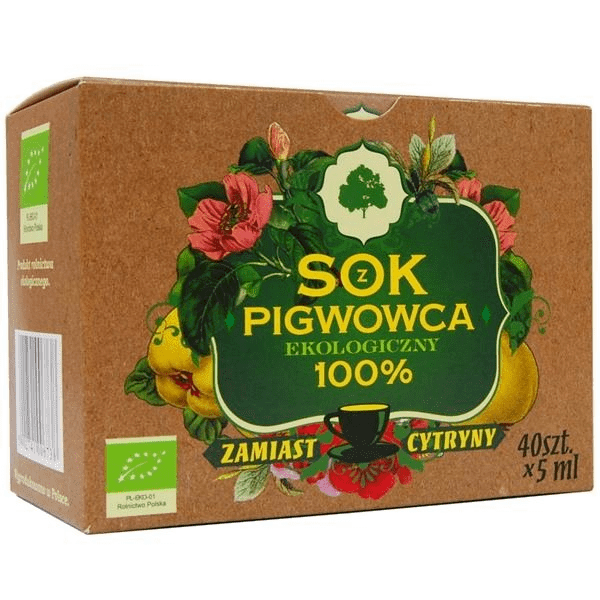 SOK Z PIGWOWCA W SASZETKACH EKO 40X5ML 1 SOK Z PIGWOWCA W SASZETKACH EKO 40X5ML