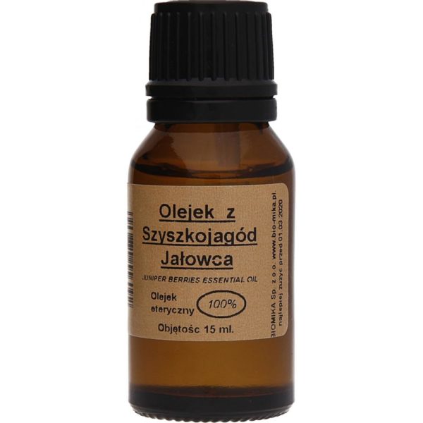 NATURALNY OLEJEK Z SZYSZKOJAGÓD JAŁOWCA.
