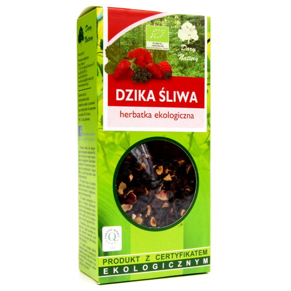 HERBATKA DZIKA ŚLIWA EKO 100 g.