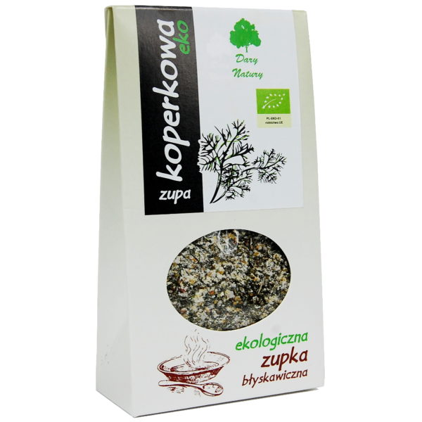 100% NATURALNA ZUPKA BŁYSKAWICZNA KOPERKOWA EKO 30 g.