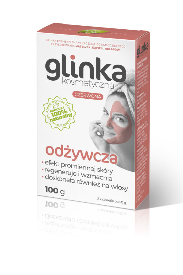 CZERWONA GLINKA ODŻYWCZA 100 gr