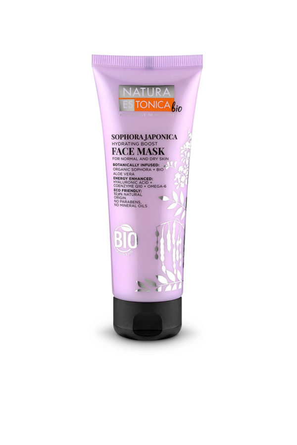 Bio Maska Głęboko Nawilżająca do twarzy do Cery Naczynkowej Natura Estonica 75 ml